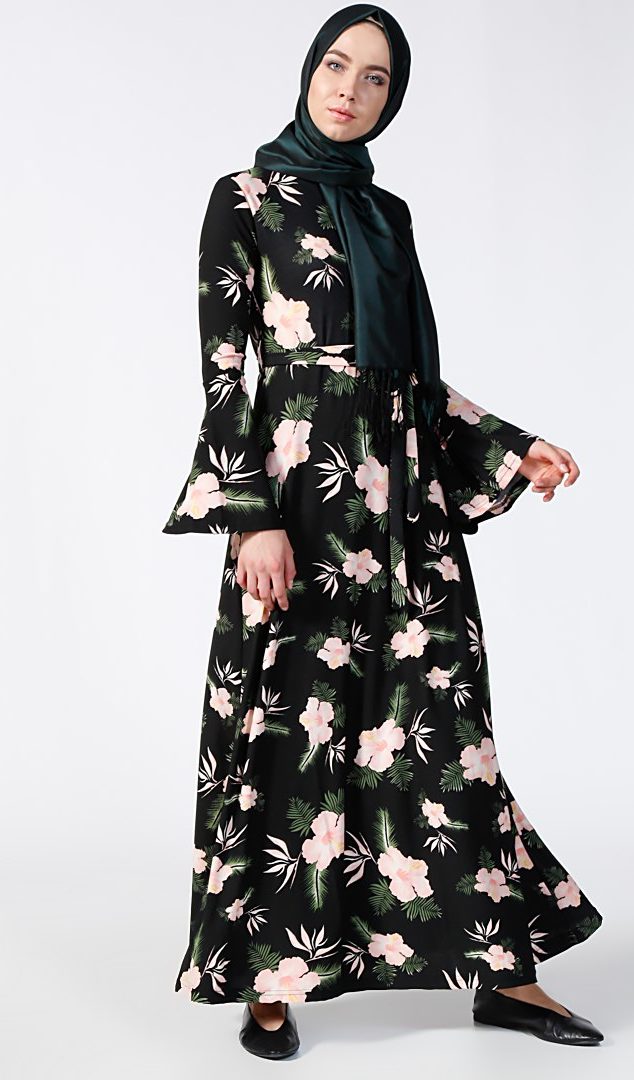 floral dress hijab